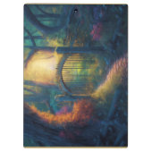 Doorverwezen bostuin | Digitale kunst Klembord (Achterkant)