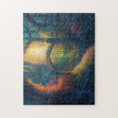 Doorverwezen bostuin | Digitale kunst Legpuzzel (Verticaal)