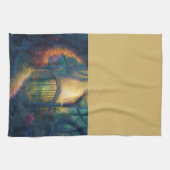 Doorverwezen bostuin | Digitale kunst Theedoek (Horizontaal)