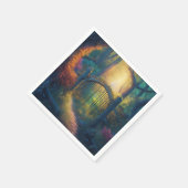 Doorverwezen bostuin | Papier van Napels Servet (Hoek)