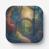 Doorverwezen bostuin | papieren bordje (Voorkant)