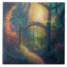 Doorverwezen bostuin | tegeltje