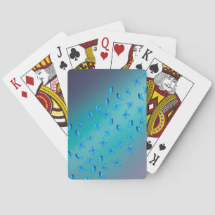 Doorverwezen Butterflies die Kaarten spelen