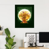 Doorverwezen FaerieTree Poster (Thuiskantoor)
