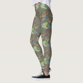 Doorverwezen Forest Dragon Pattern Leggings (Links)