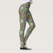 Doorverwezen Forest Dragon Pattern Leggings (Rechts)
