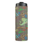 Doorverwezen Forest Dragon Pattern Thermosbeker (Voorkant)