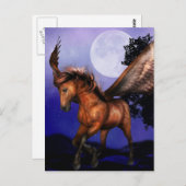 Doorverwezen Pegasus-Briefkaart Briefkaart (Voorkant / Achterkant)