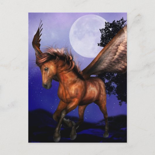 Doorverwezen Pegasus-Briefkaart Briefkaart (Voorkant)