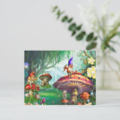 Doorverwezen tuinen briefkaart (Staand voorkant)