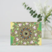 Doorvoer - Fractal Briefkaart (Staand voorkant)