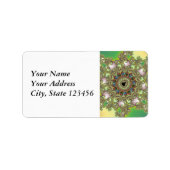 Doorvoer - Fractal Etiket (Voorkant)