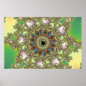 Doorvoer - Fractal Poster (Voorkant)