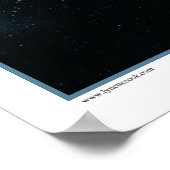 Doorvoer van HD209458-afdrukken Poster (Hoek)