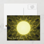 Doorvoer van kwik briefkaart (Voorkant / Achterkant)