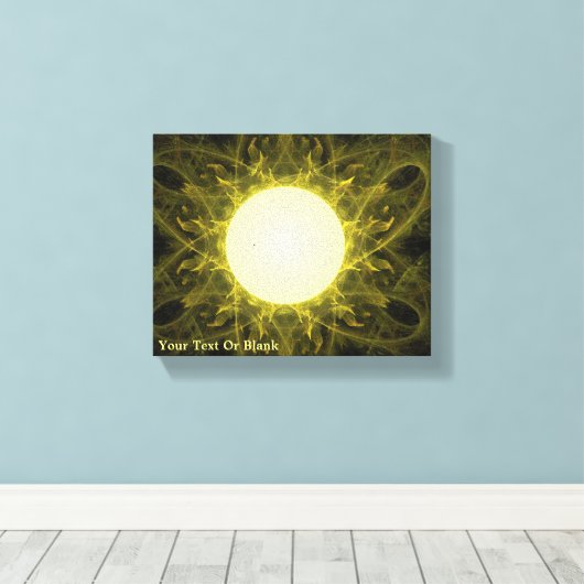 Doorvoer van kwik canvas afdruk (Insitu (Houten vloer))