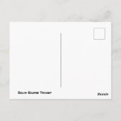 Doorvoer voor zonneschermen briefkaart (Achterkant)