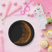 Doorvoer voor zonneschermen papieren bordje (Feest)