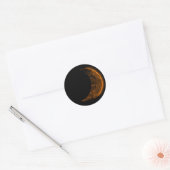 Doorvoer voor zonneschermen ronde sticker (Envelop)