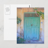 Doorway in Rhodes, Griekenland Briefkaart (Voorkant / Achterkant)