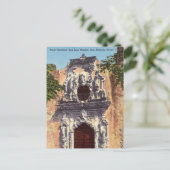 Doorway, San Jose Mission, San Antonio, Texas Briefkaart (Staand voorkant)