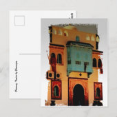 Doorway, Tunesië, Noord-Afrika Briefkaart (Voorkant / Achterkant)