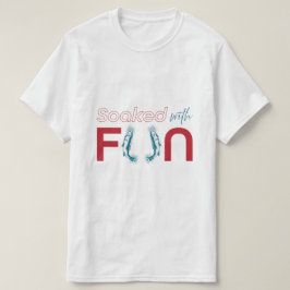 Doorweekt met plezier - Sardine-geïnspireerde Summ T-shirt