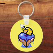 Doorweekte blonde Sleutelhanger (Voorkant)