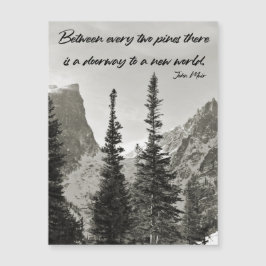 Doorweg naar een nieuwe wereld in de bergen