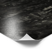 Doorweg naar een nieuwe wereld in de bergen foto afdruk (Hoek)