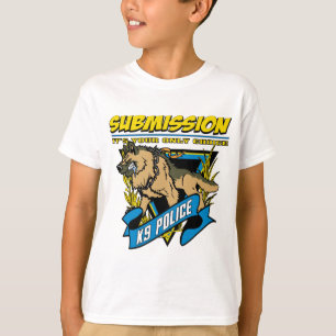 Doorzending politie K9 T-shirt