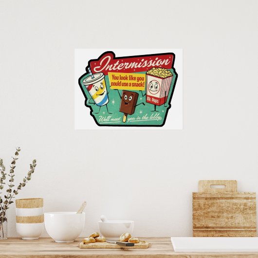 Doorzending Poster (Keuken)