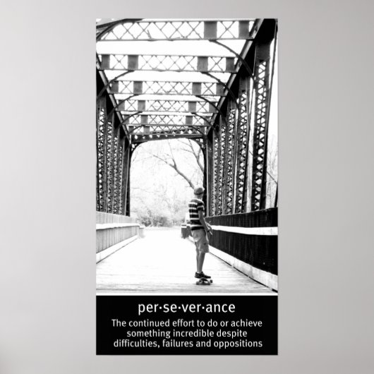 Doorzettingsbestendigheid van langboord poster (Voorkant)