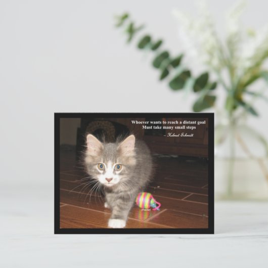 doorzettingsvermogen briefkaart (Staand voorkant)