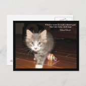 doorzettingsvermogen briefkaart (Voorkant / Achterkant)