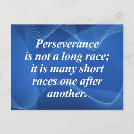 doorzettingsvermogen briefkaart (Voorkant)