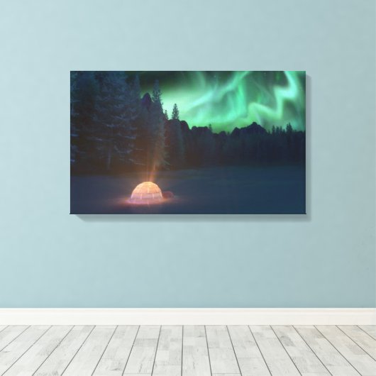 doorzettingsvermogen canvas afdruk (Insitu (Houten vloer))