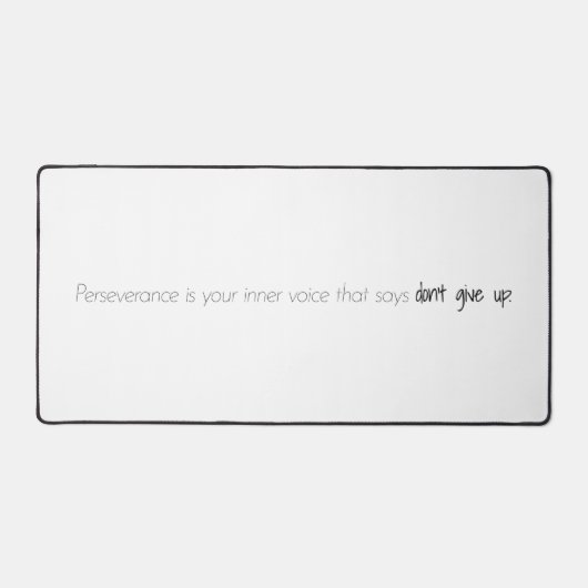 Doorzettingsvermogen Desk Mat (Voorkant)