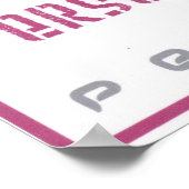 Doorzettingsvermogen Poster (Hoek)