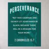 doorzettingsvermogen poster (Voorkant)