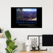 doorzettingsvermogen poster (Thuiskantoor)