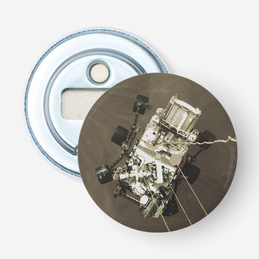 Doorzettingswapens op Mars Button Flesopener (Voorkant)