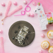 Doorzettingswapens op Mars Papieren Bordje (Feest)