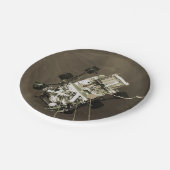 Doorzettingswapens op Mars Papieren Bordje (Gekanteld)