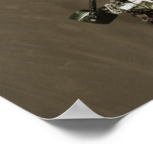 Doorzettingswapens op Mars Poster (Hoek)