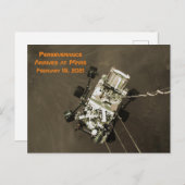 Doorzettingswapens op Mars (Semi-Gloss) Briefkaart (Voorkant / Achterkant)