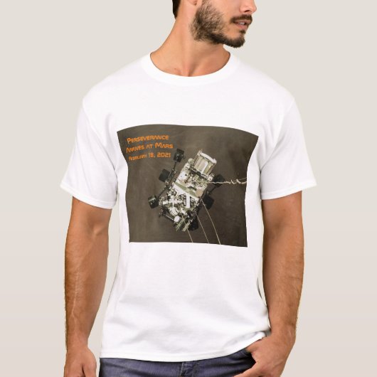 Doorzettingswapens op Mars T-shirt (Voorkant)