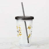 Doorzichtbeker - Zij die eigenaar is Acryl Drinkbeker (Links)