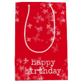 doorzichtig floreel collectie medium cadeauzakje (Voorkant)