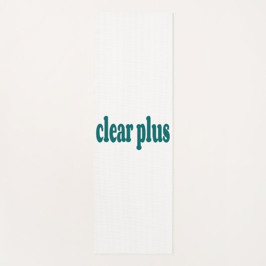 doorzichtig yogamat (Voorkant)